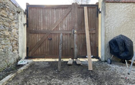 Pose portail Orgerus 78910