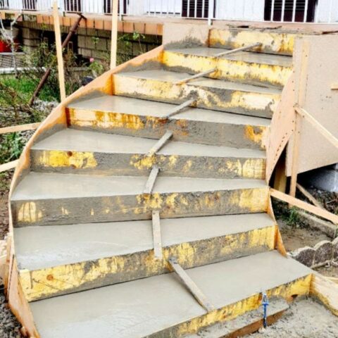 escalier beton neauphle-le-chateau