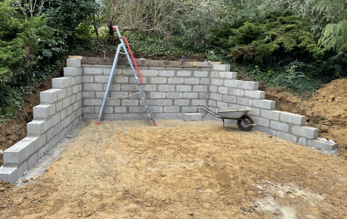 Mur de soutènement Plaisir 78370