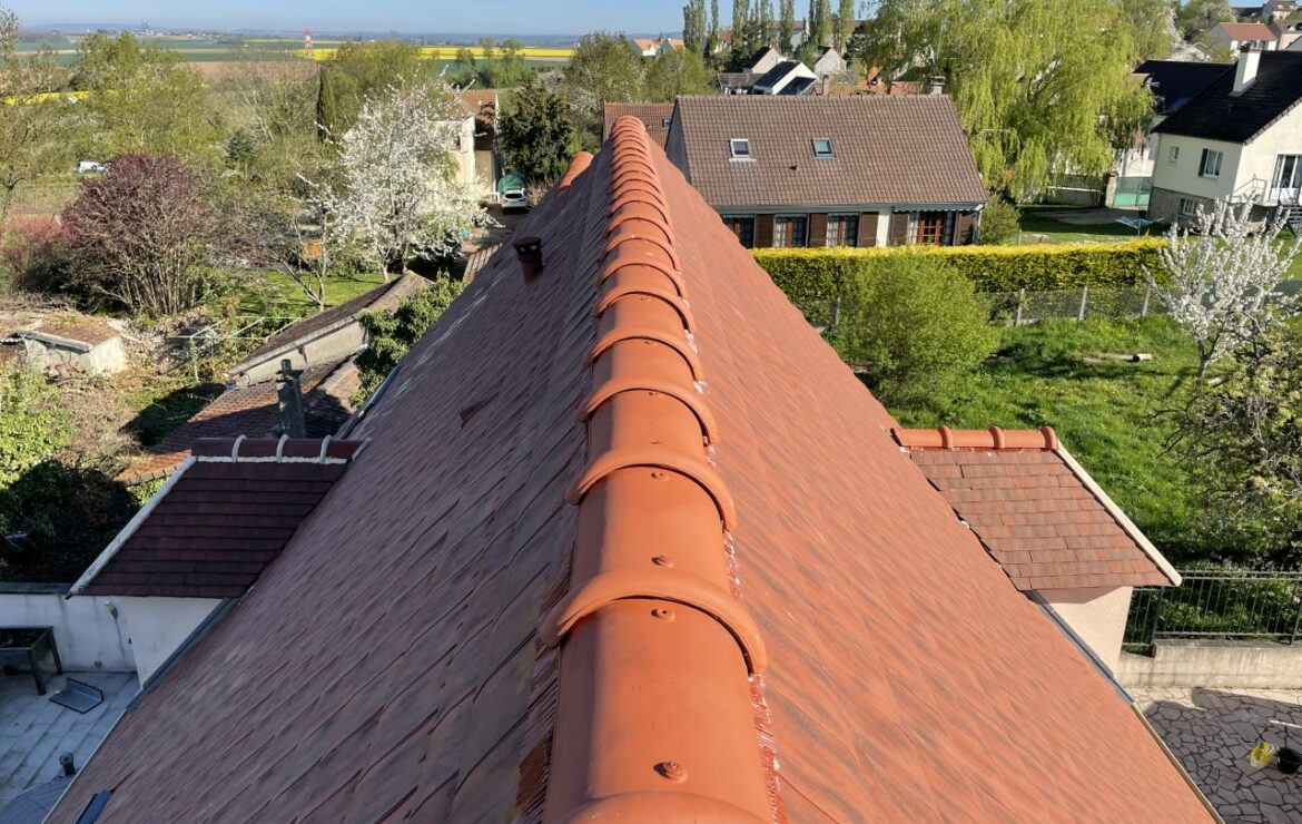 Faîtage avec closoir ventilé Saint-Germain-de-la-Grange 78640