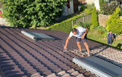 Peinture toiture Saint Germain de la Grange 78640