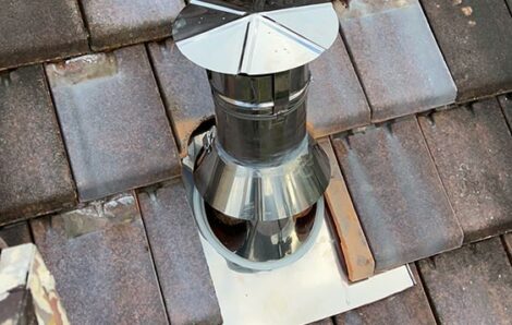 Changement sortie chaudière Autouillet 78770