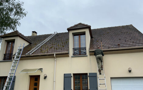Démoussage toiture Neauphle-le-Château 78640