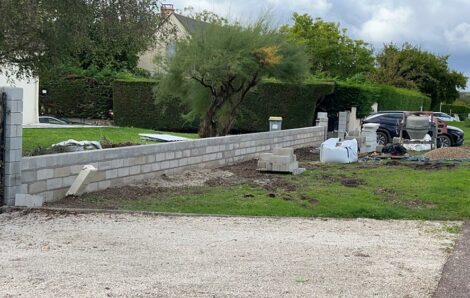 Création muret Plaisir 78370