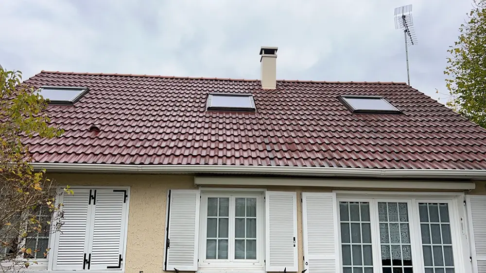 Nettoyage toiture Saint Germain de la Grange 78640