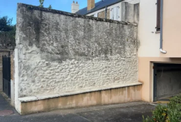 Piquage d'un mur en meulière Les Clayes Les Clayes-sous-Bois 78340 - detail