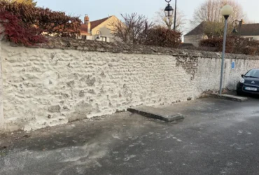Piquage d'un mur en meulière Les Clayes a Les Clayes-sous-Bois 78340 - realisation
