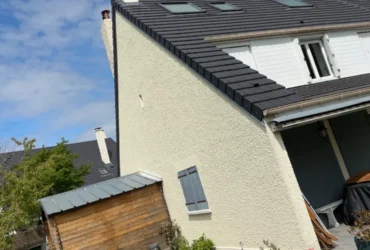 Peinture Ravalement sur pignon Saint Saint-Germain-de-la-Grange 78640 - finitions